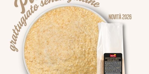 NOVITÀ - Pane grattugiato senza glutine (cod. Q61)