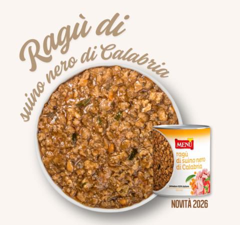 NOUVEAUTÉ 2026 - Sauce ragù de porc noir de Calabre