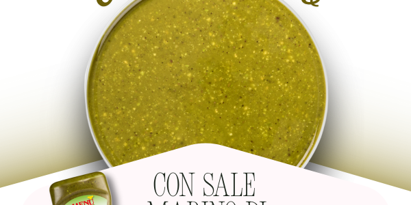 NOUVEAUTÉ 2025 - Sauce pistache au sel marin de Trapani IGP