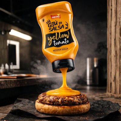 Yellow Tomato: la salsa di pomodori gialli italiani per lo street food