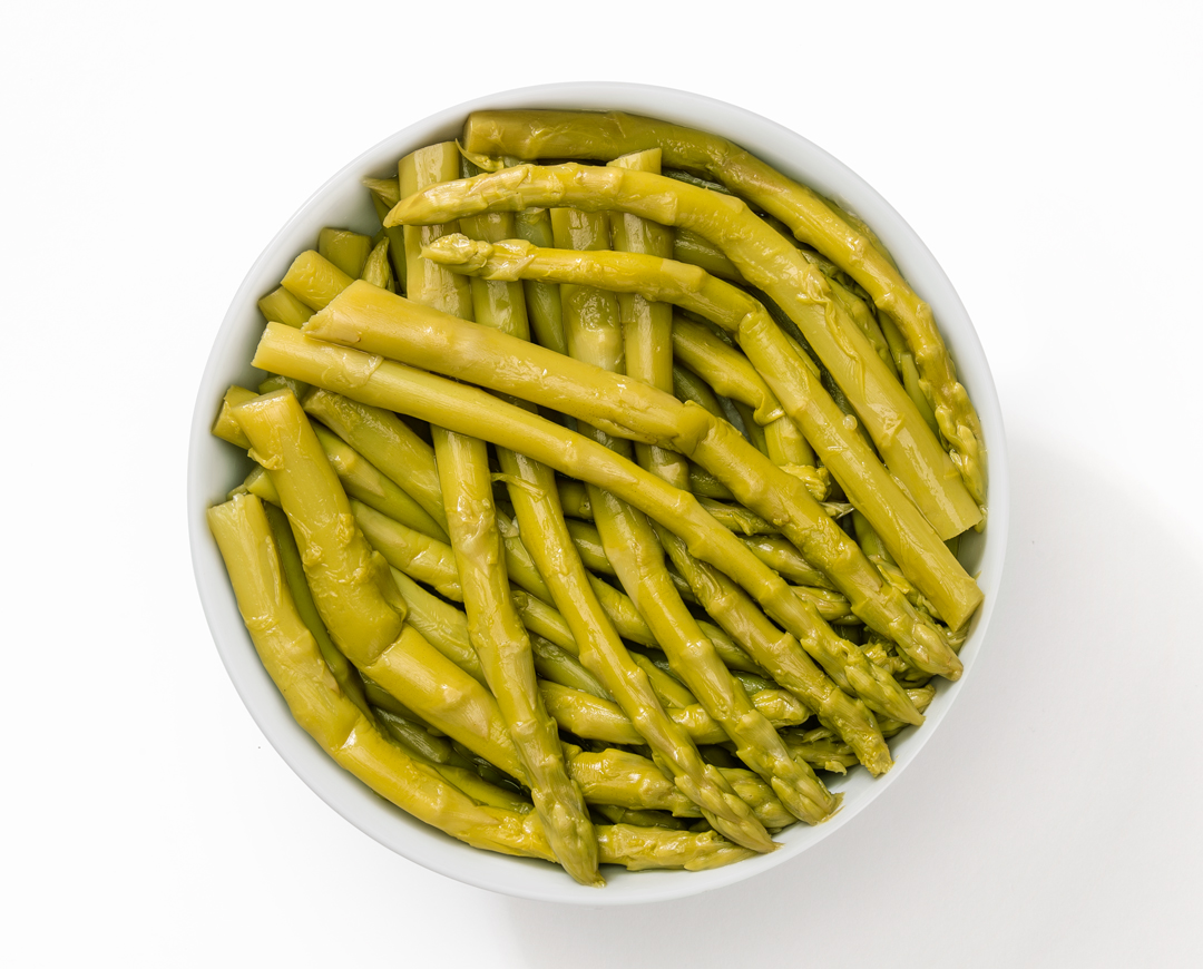 Asparagi verdi al naturale lessati - Boiled Green Asparagus Naturally Preserved