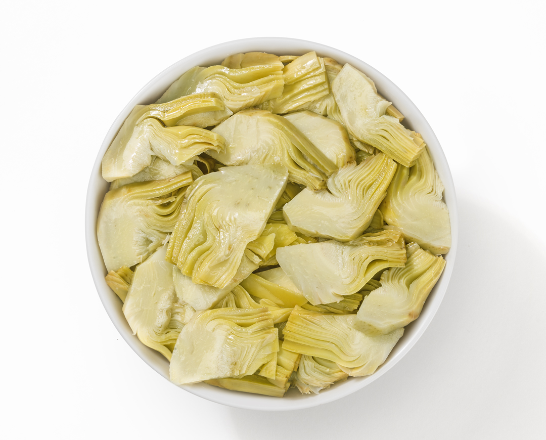 Carciofi a fettine al naturale - Natural Sliced Artichokes