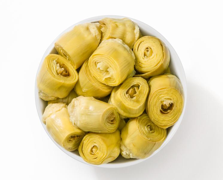 Carciofi al naturale - Natural artichoke hearts