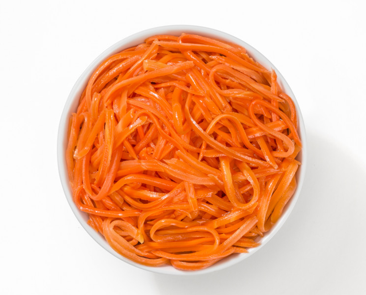 Carote a filetti - Julienned Carrots