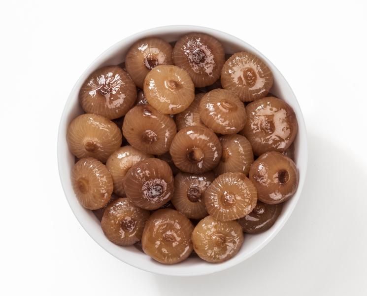 Cipolline all’aceto balsamico di Modena I.G.P. - Baby onions in Balsamic vinegar of Modena PGI