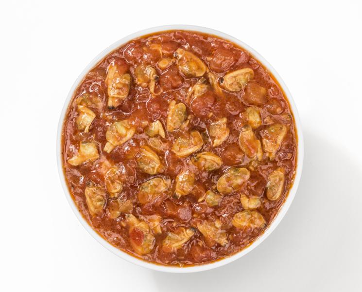 Condimento con vongole (Pastasauce mit Venusmuscheln)