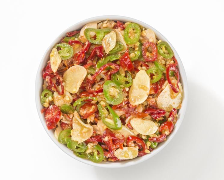 Condimento piccante tricolore - Spicy tricolour sauce