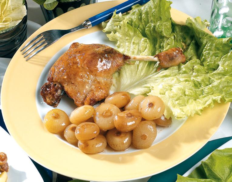 Coscia d’anatra cotta sottovuoto - Duck Leg cooked sous vide