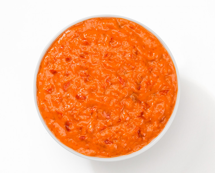 Crema di peperoni rossi (Crema de pimientos rojos)