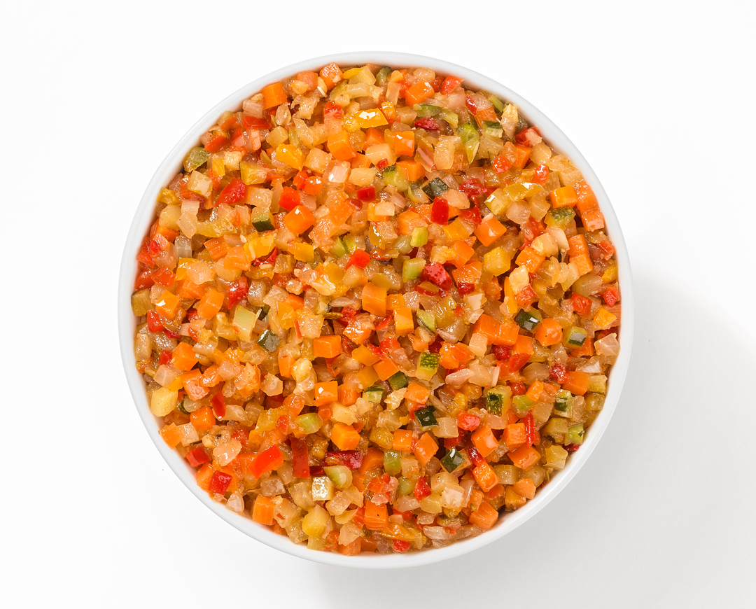 Dadolata di verdure - Brunoise of vegetables