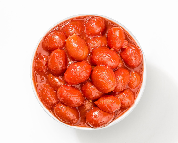 Datterini rossi interi in succo (Whole Red Datterini Tomatoes In Juice)