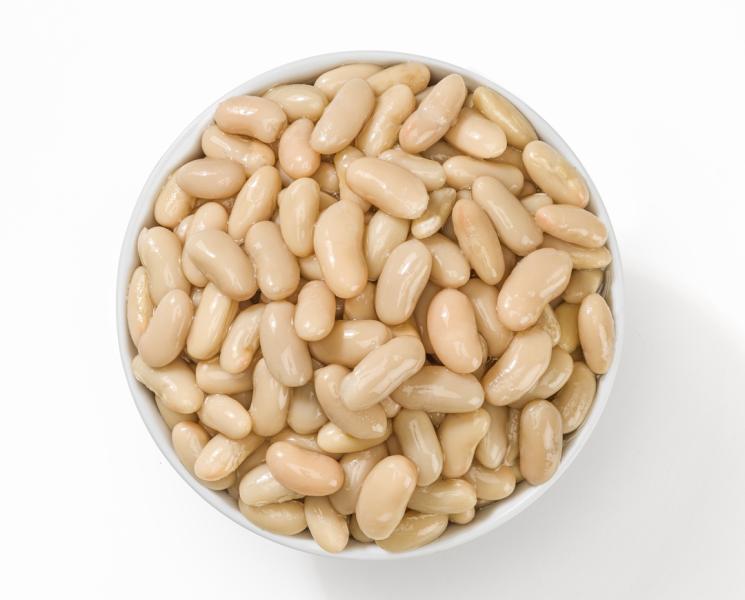 Fagioli cannellini lessati (Cannellini-Bohnen, gegart)