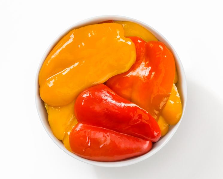 Falde di peperoni in agrodolce (Quarts de poivrons à l'aigre-doux)