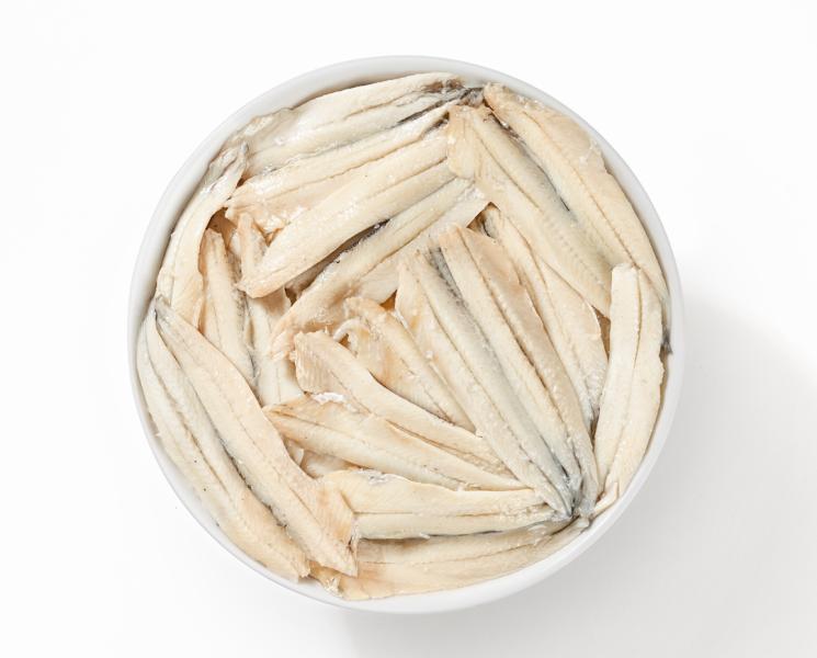 Filetti di alici marinate - Marinated anchovy fillets