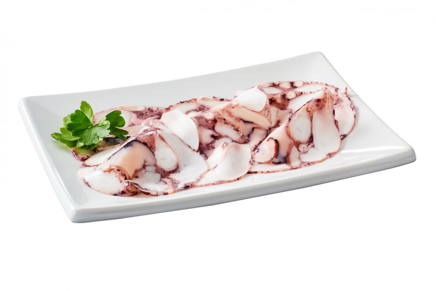 Filone di polpo e totano da affettare (Octopus and squid roll to be sliced)