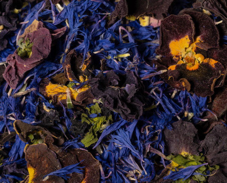 Flower Mix Blu (Mélange de fleurs bleues)