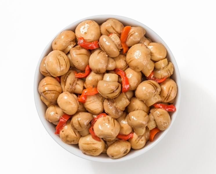 Funghi prataioli grigliati per antipasti