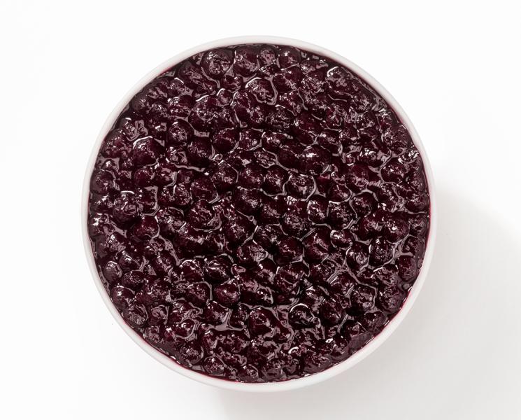 Garniture di mirtilli (Cobertura de arándanos)