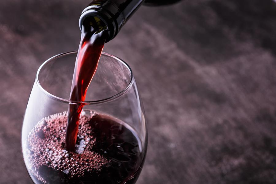 Lambrusco Grasparossa DOC dry wine
