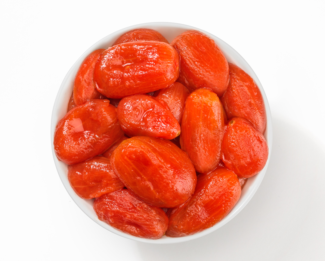 Marzanini pomodori pelati -  Tomates Marzanini pelées
