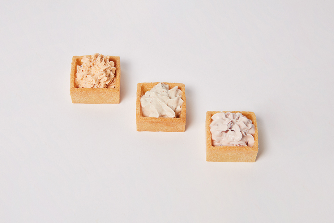 Miny trendy quadrato -  Trendy Mini square tart shells