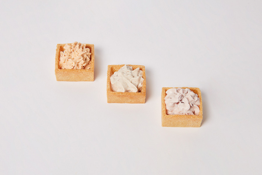 Miny trendy quadrato -  Trendy Mini square tart shells