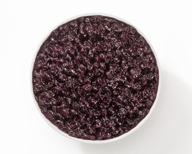 Mirtilli nel loro succo - Blueberries in blueberry juice