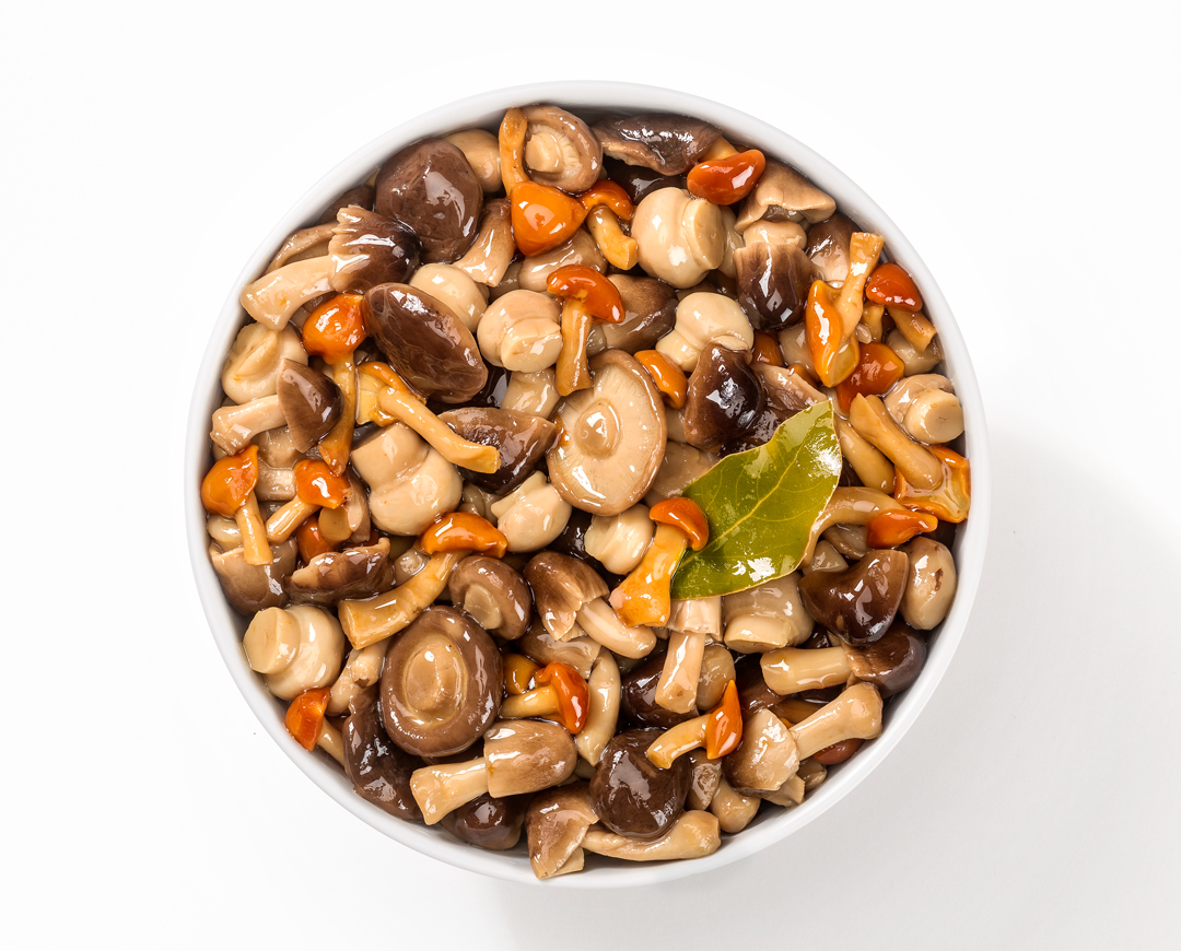 Misto di funghi per antipasto - Mixed mushrooms for appetisers