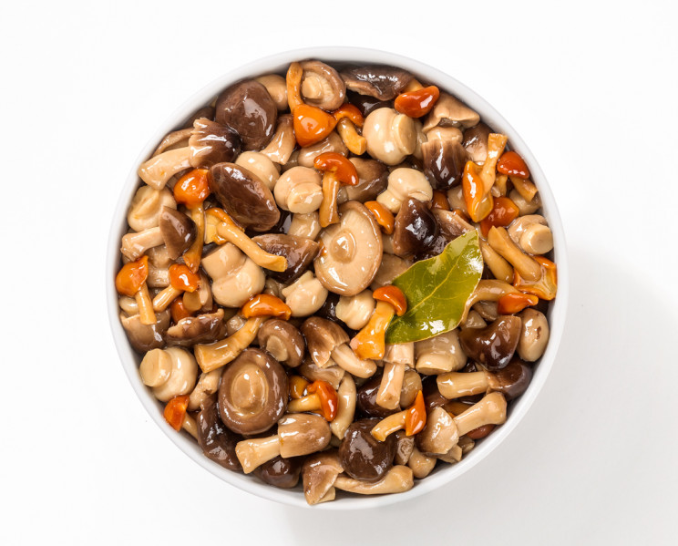 Misto di funghi per antipasto - Mixed mushrooms for appetisers