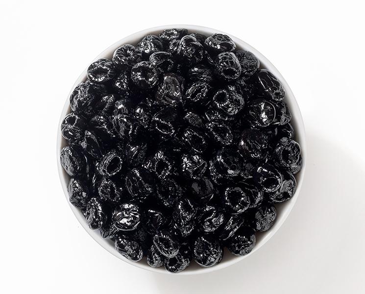 Olive nere al forno denocciolate - Pitted Oven-Dried Black Olives