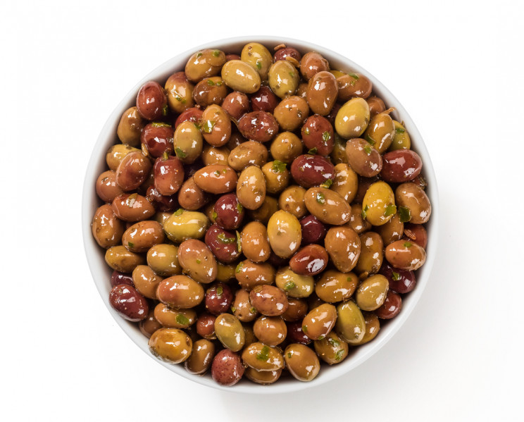 Olive Taggiasche “alla provenzale” - “Provenza style” Taggiasca Olives