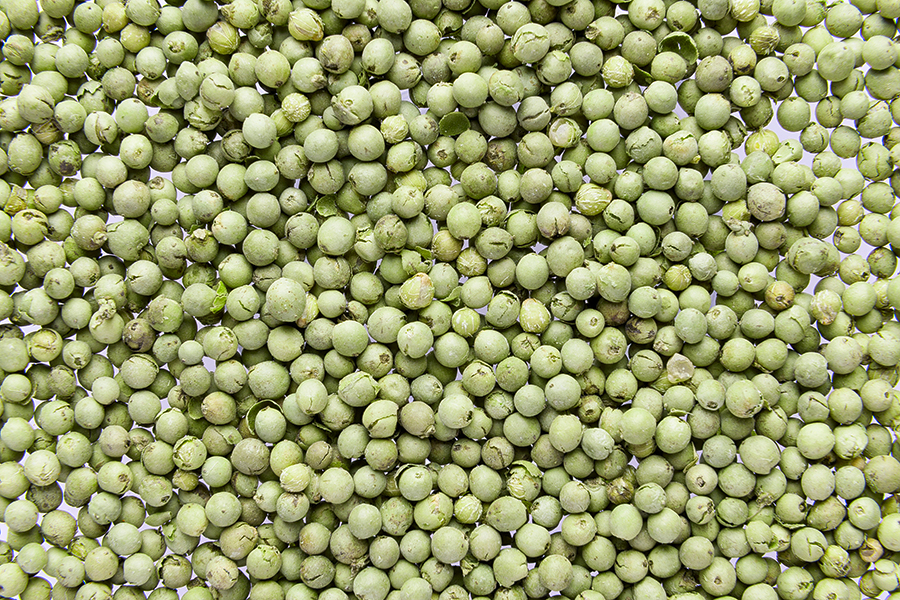 Pepe verde intero liofilizzato