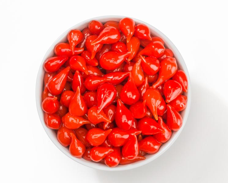 Peperoncini a goccia rossi dolci - Red sweet drop peppers