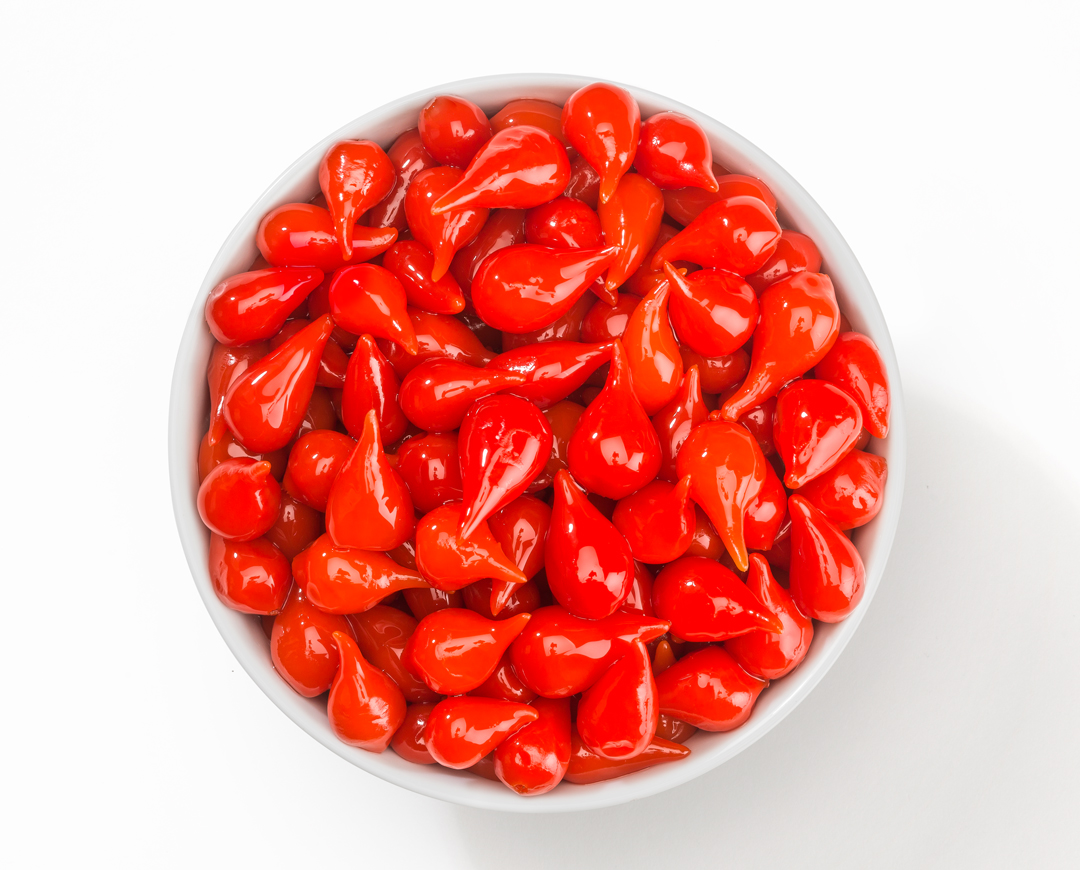 Peperoncini a goccia rossi dolci - Red sweet drop peppers
