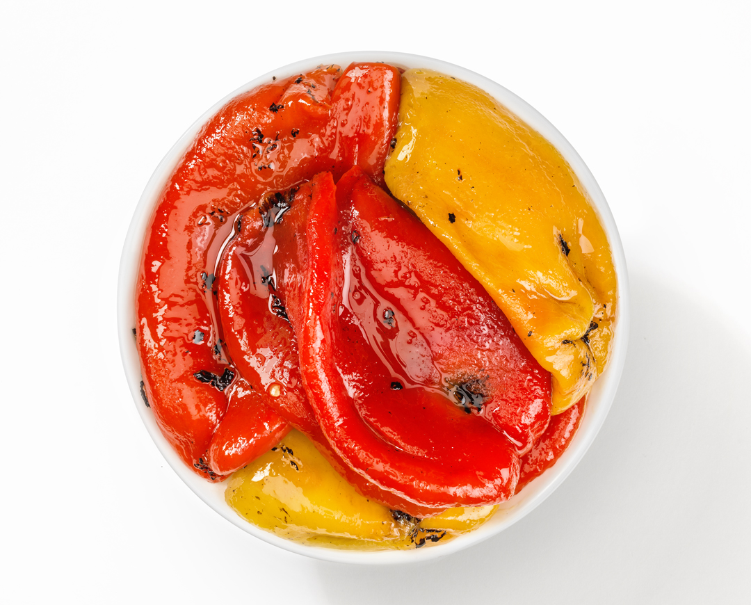 Peperoni interi alla Brace (Pimientos enteros a la brasa)