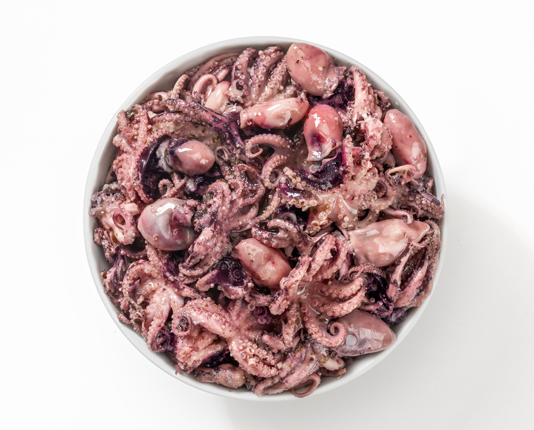Polipetti alla marinara - Sautéed Baby Octopus