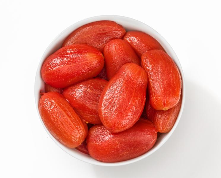 Pomodori pelati interi biologici nel loro succo (Tomates pelados enteros biológicos en su jugo)