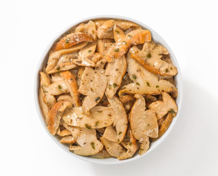 Porcini a fette trifolati (Cèpes en tranches sautés à l’ail et au persil)