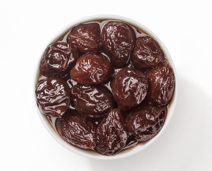 Prugne allo sciroppo (Prunes in syrup)