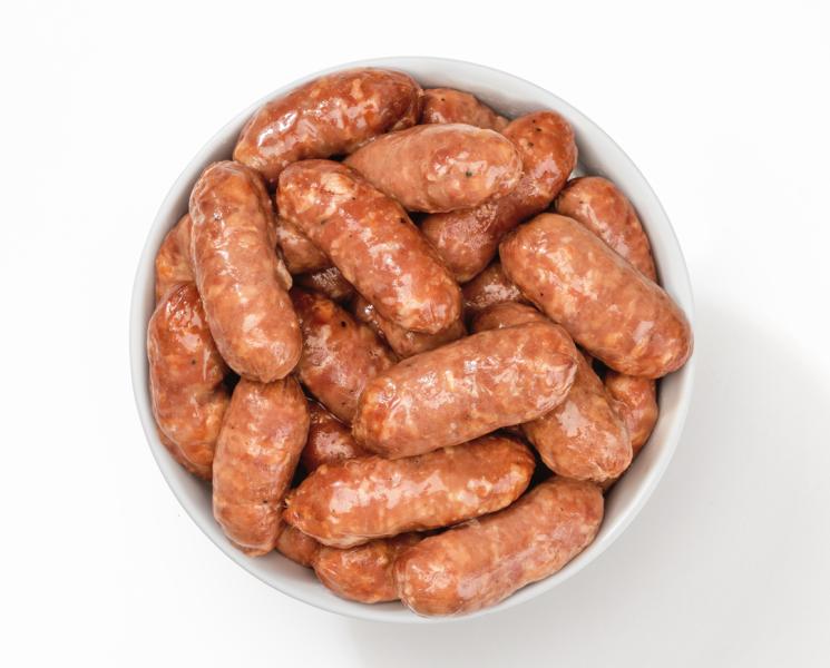 Salsicciotti all’aceto balsamico di Modena I.G.P. (Kleine Salamis mit Balsamico-Essig aus Modena g.g.A.)