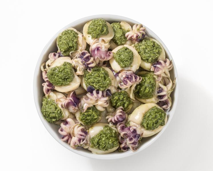 Seppioline farcite (Pequeñas sepias rellenas)