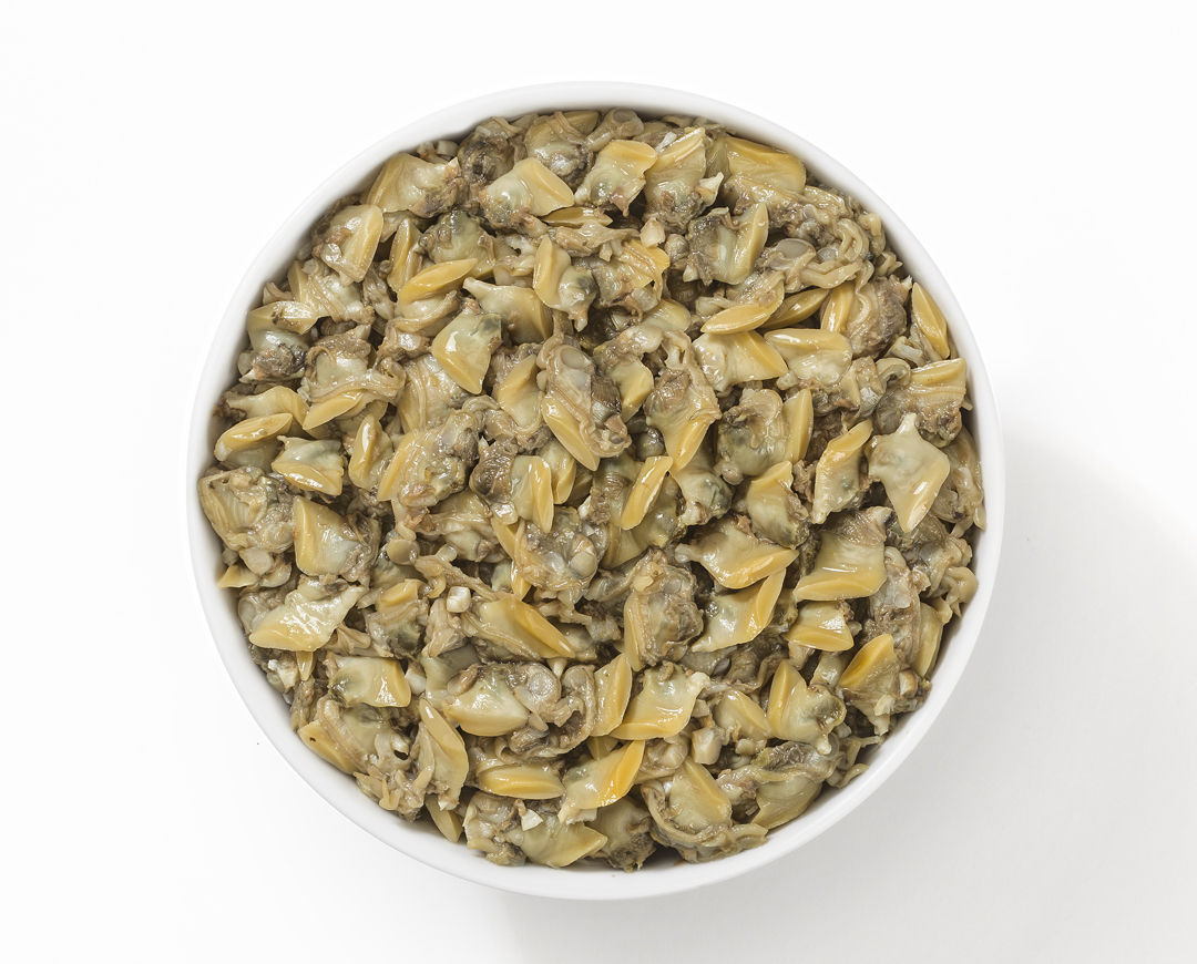 Vongole del Pacifico sgusciate al naturale (Palourdes du Pacifique sans coquille)