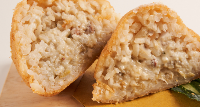 Arancini ai carciofi