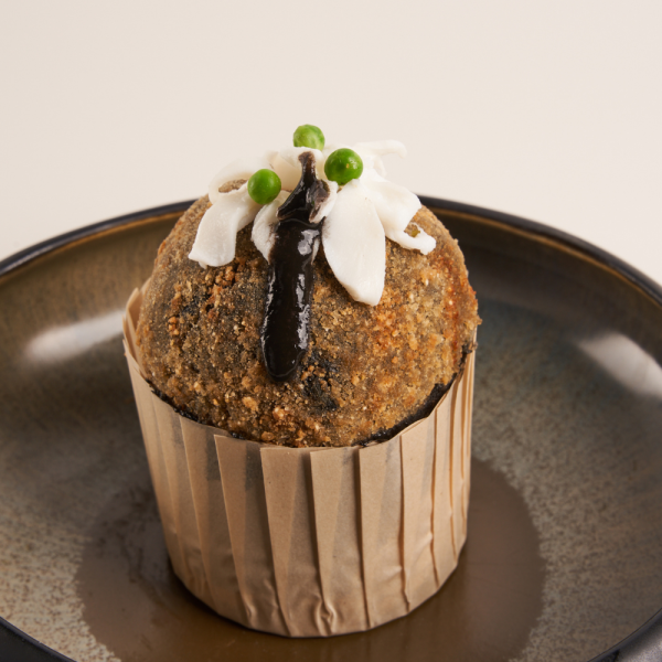 Arancino al nero di seppia