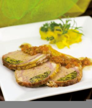 ARROSTO FARCITO ALLE ORTICHE