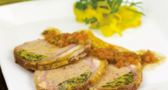 ARROSTO FARCITO ALLE ORTICHE