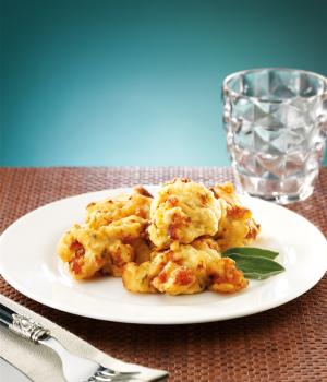 BACCALÀ FRITTO AL PROFUMO DI SALVIA