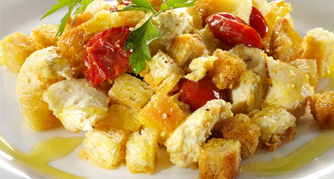 BOCCONCINI DI  POLLO MEDITERRANEO AL CARTOCCIO