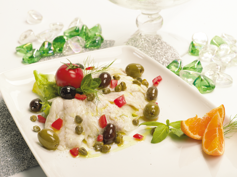 BRANZINO CON CAPPERINI