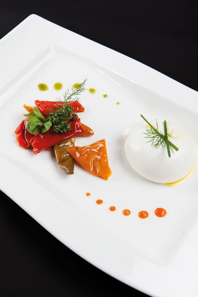 BUFALA IN TRICOLORE